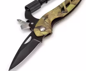 Karabin-nålkniv Multi Green camo